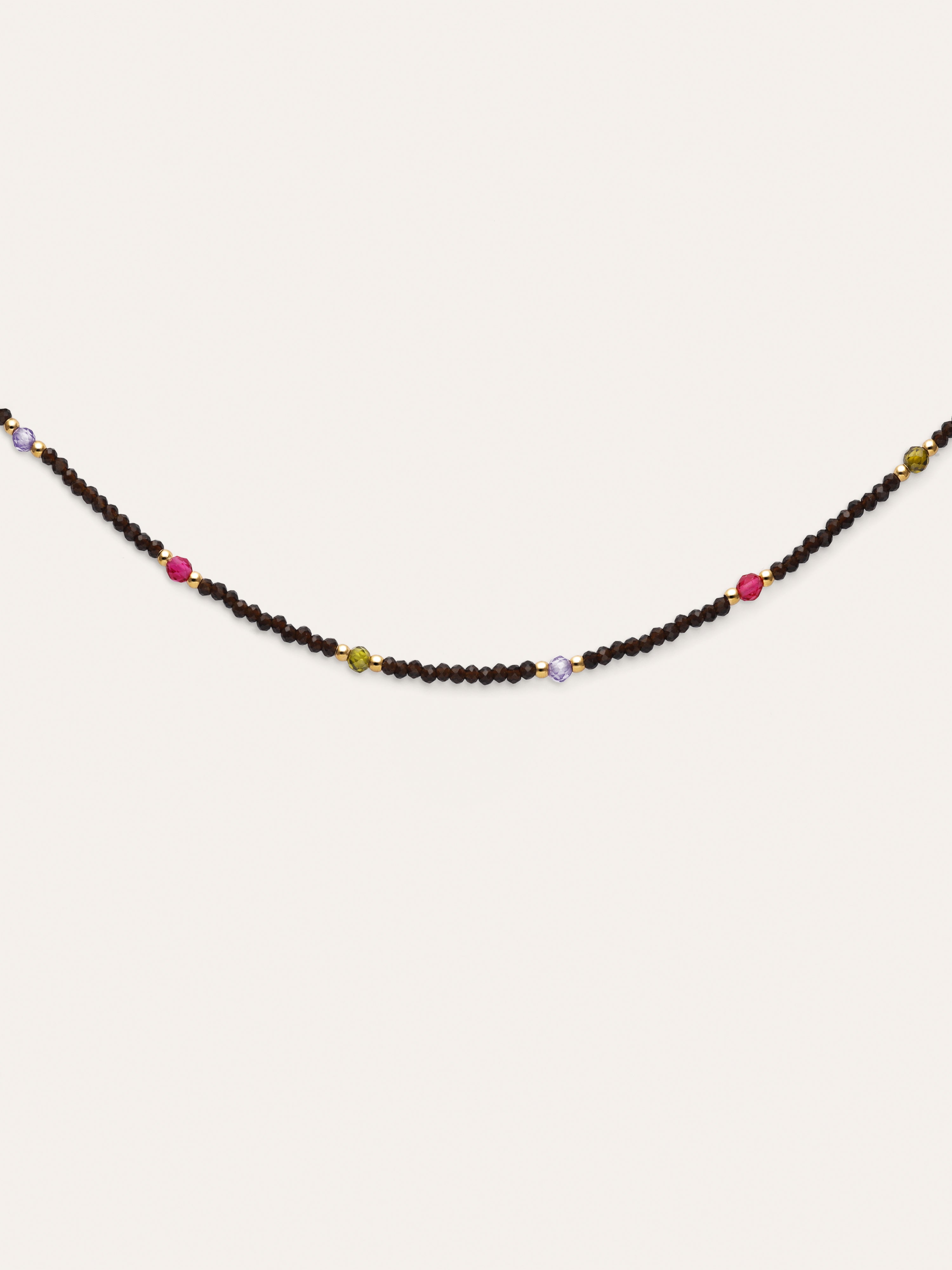 Winter Glam Stainless Steel Gold Necklace