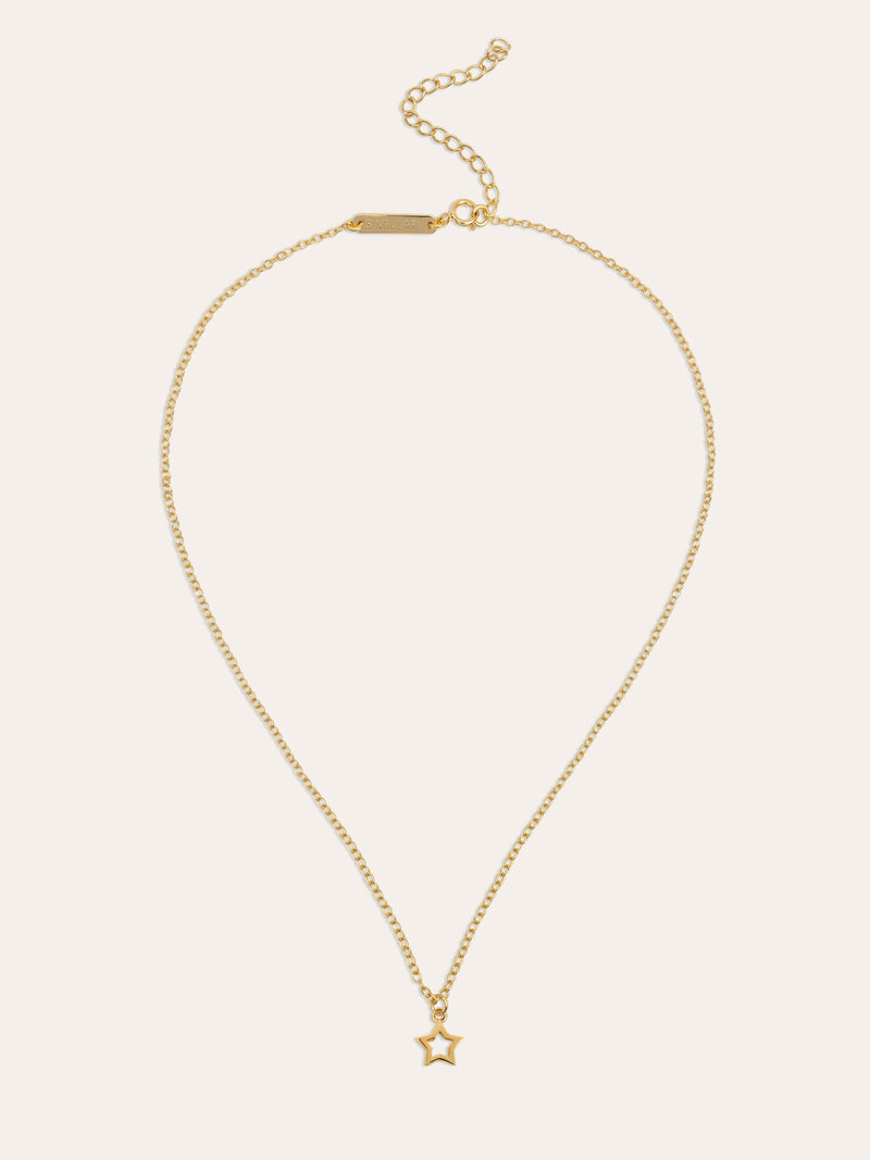 Collana You're a Star Argento Placcato Oro