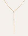 Collar Y Sparks Stick Baño Oro - vista 4
