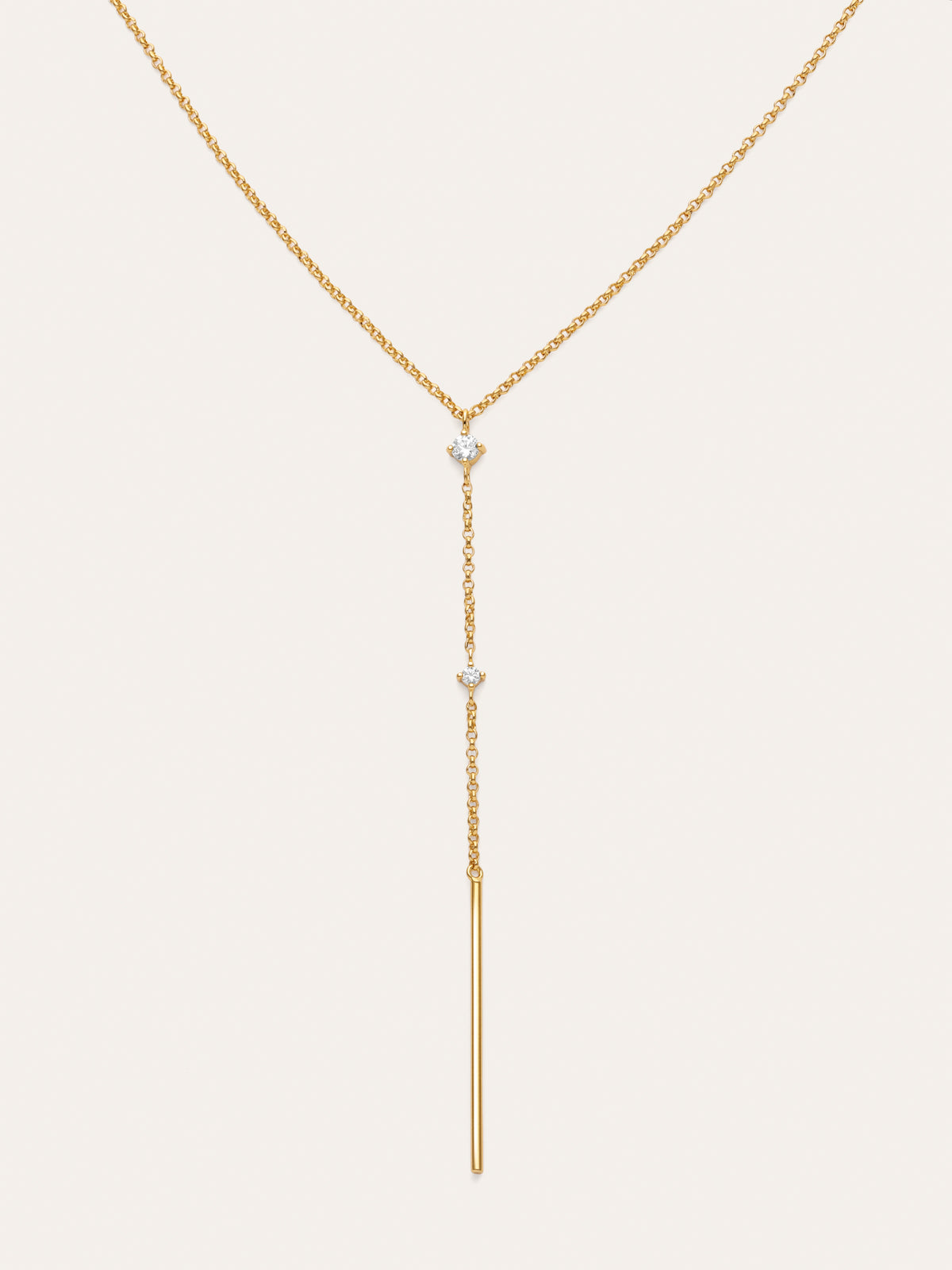 Collar Y Sparks Stick Baño Oro - vista 4