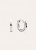 Creolen-Ohrringe 10mm Stahl