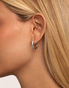 Astra L Hoop Earrings 