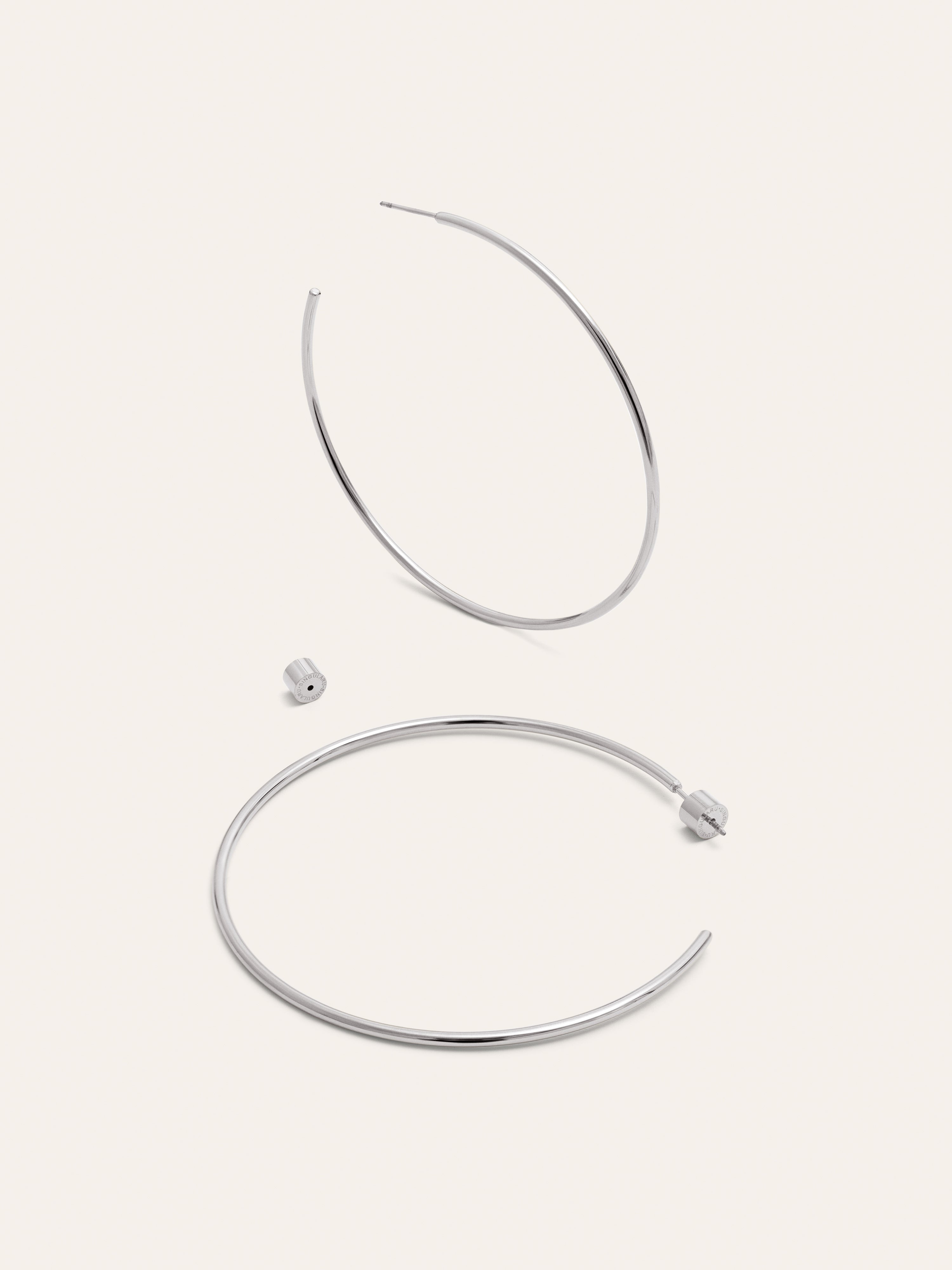 Pendientes Aro Ankara XL Acero