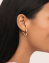 Scarlett S Gold Hoop Earrings
