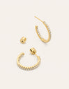 Scarlett S Gold Hoop Earrings