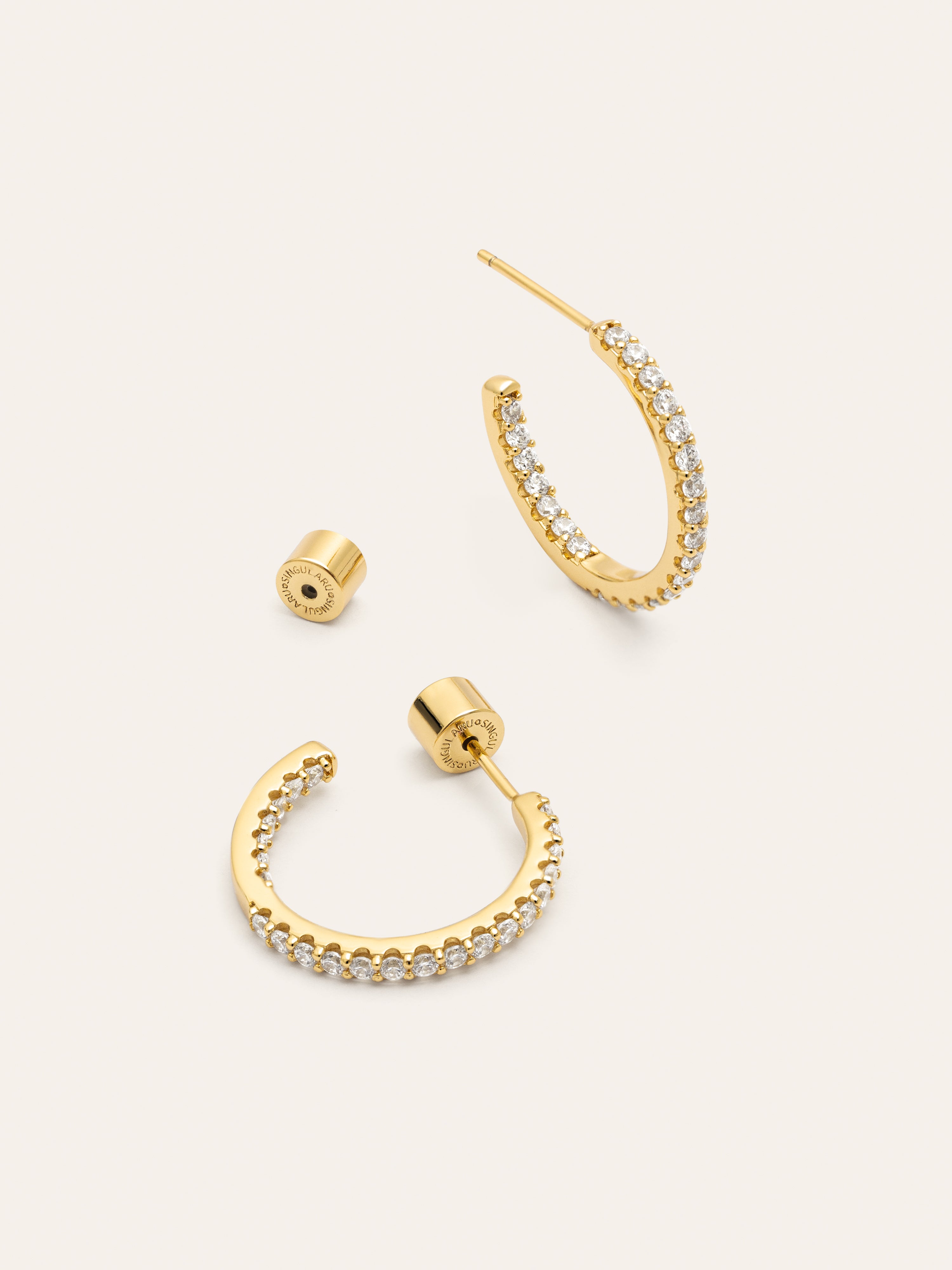 Scarlett S Gold Hoop Earrings