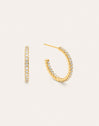 Scarlett S Gold Hoop Earrings