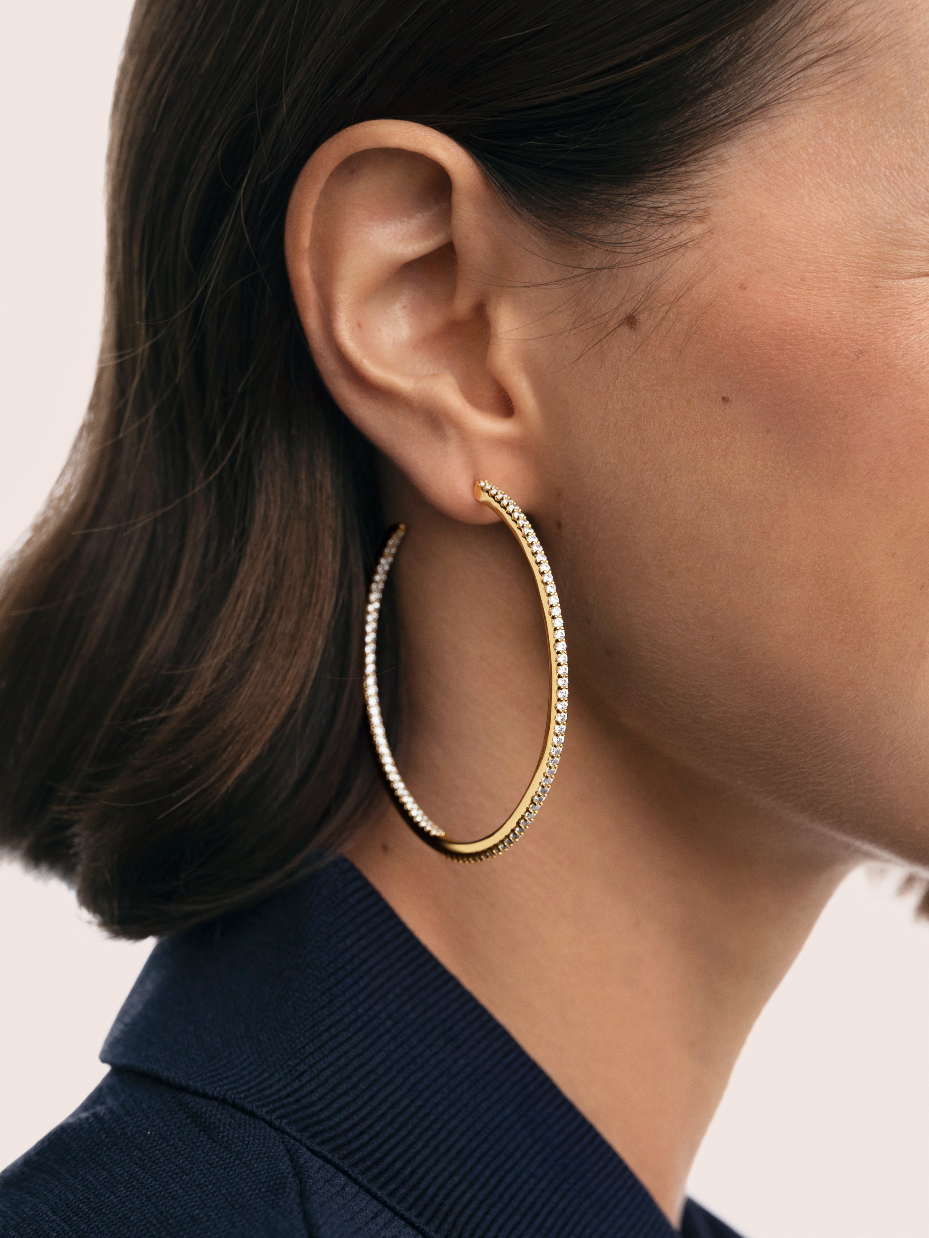 Pendientes Aro Scarlett XL Baño Oro