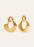 Azores Sister Earrings Stainless Steel 18kt Gold Plated