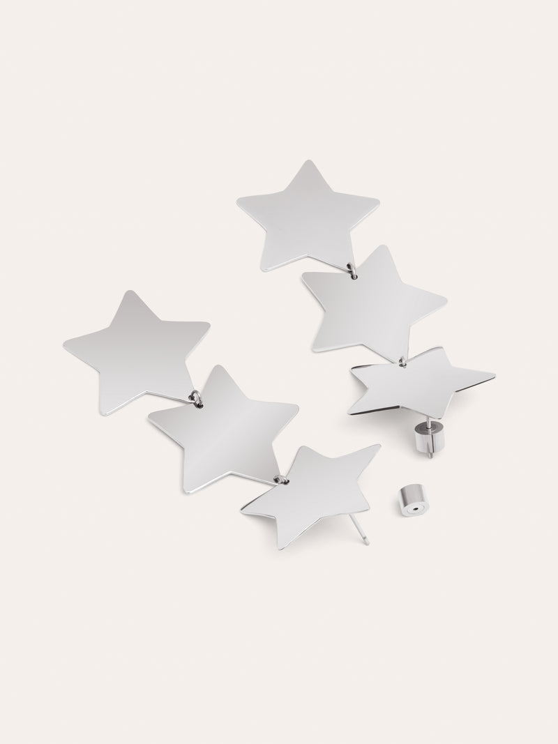 Big Stars Ohrringe Edelstahl 
