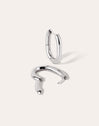 Bolero Stainless Steel Hoop Earrings 