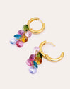 Candy Colors Gold Earrings 