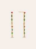 Oorbellen Cascade Colors Baño Oro