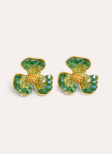 Clover Gold Earrings