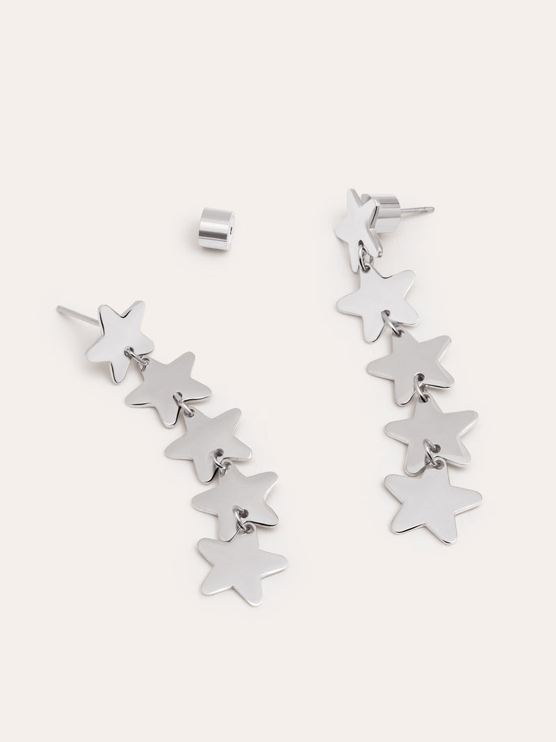 Brincos Five Stars Aço