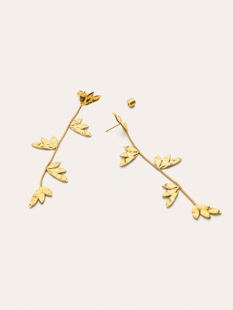 Florenda Stainless Steel Gold Earrings 