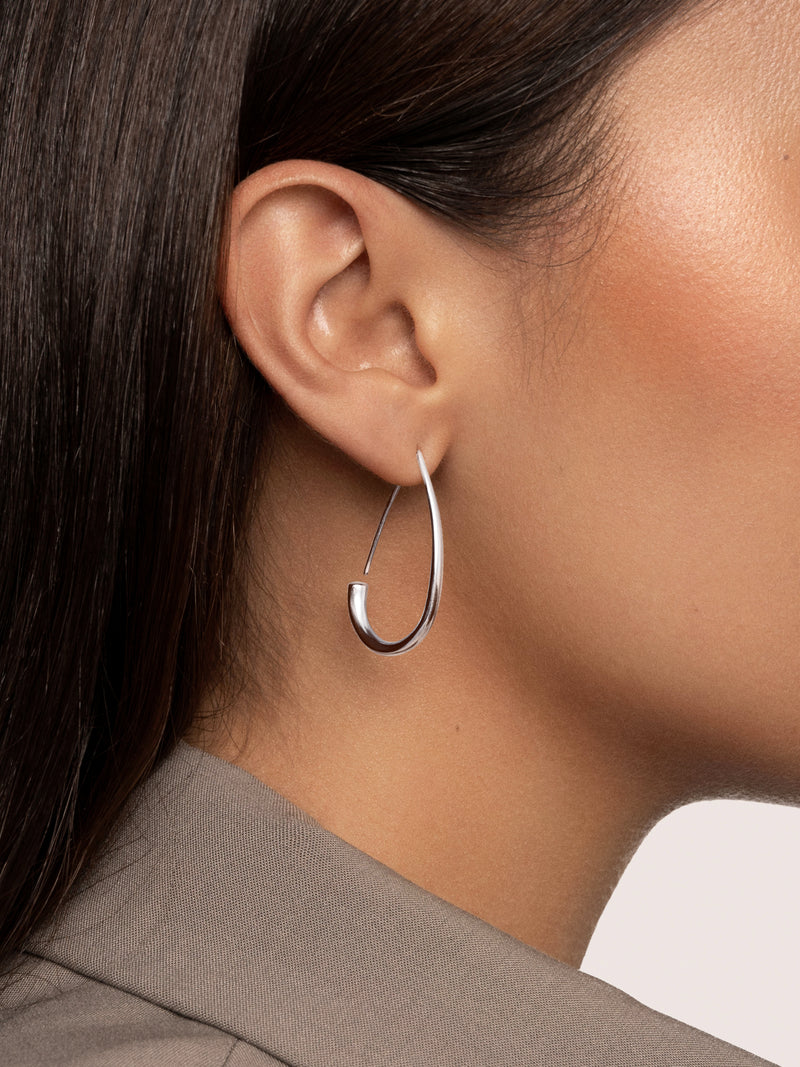Pendientes Gota Arch Acero