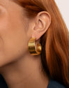 Giorgia Stainless Steel Gold Earrings 