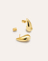 Drop Sparks Gold Earrings 