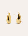 Drop Sparks Gold Earrings 