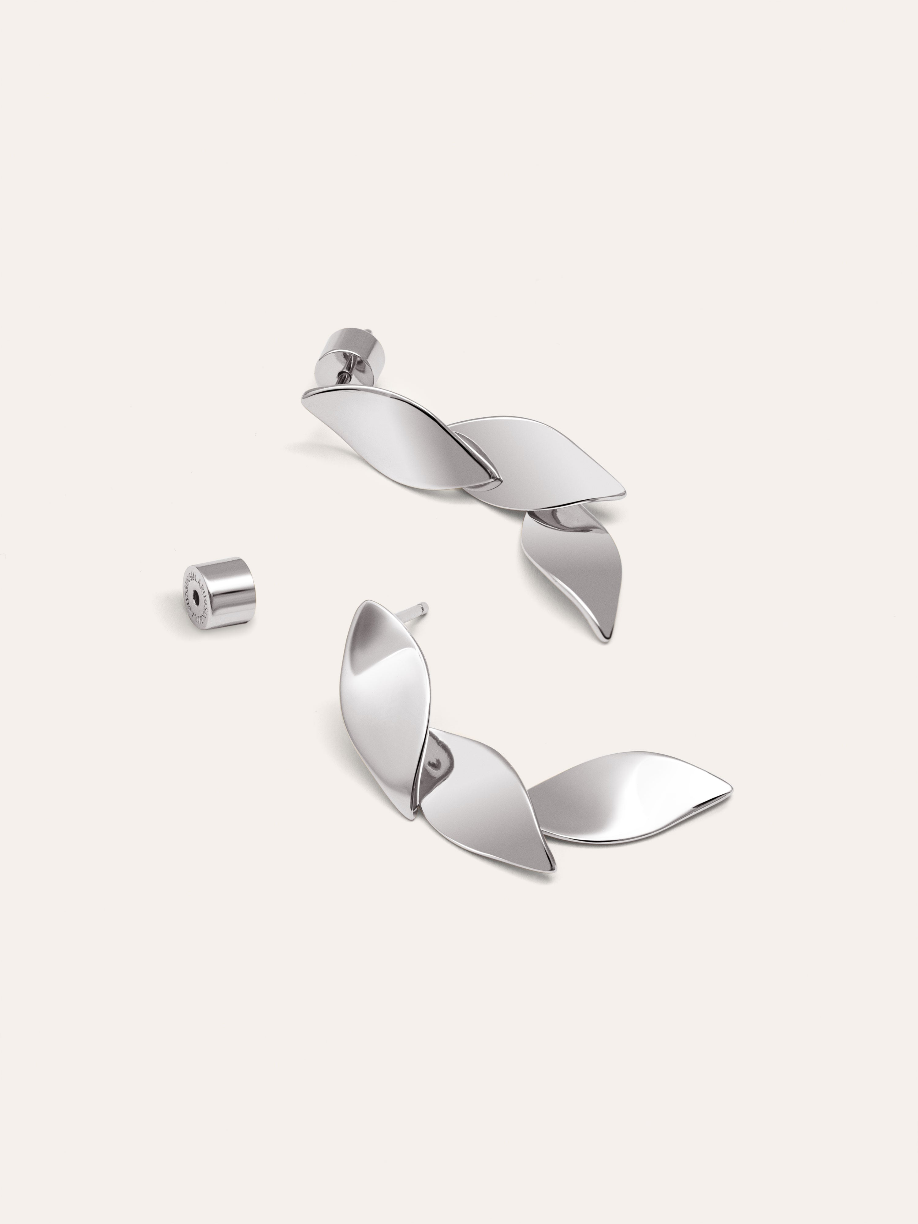 Long Leaves Earrings 