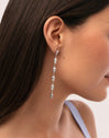 Boucles D'oreilles Long Mar Acier