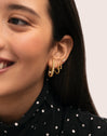 Pendientes Tressia Baño Oro