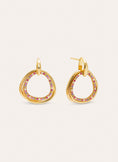 Oria Colors Gold Earrings