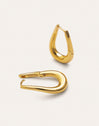 Paloma Gold-Plated Hoop Earrings