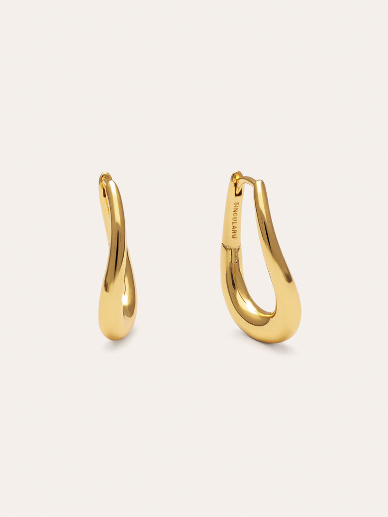 Paloma Gold-Plated Hoop Earrings