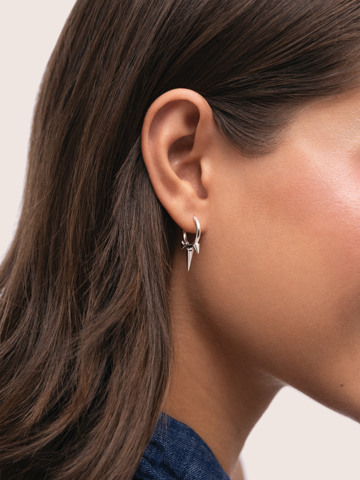 Pendientes Rolling - puesto en modelo