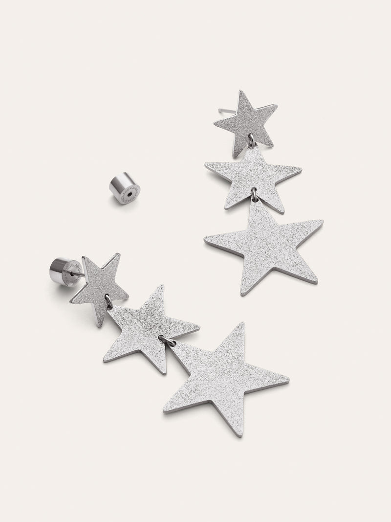Boucles D'oreilles Shinning Stars Acier