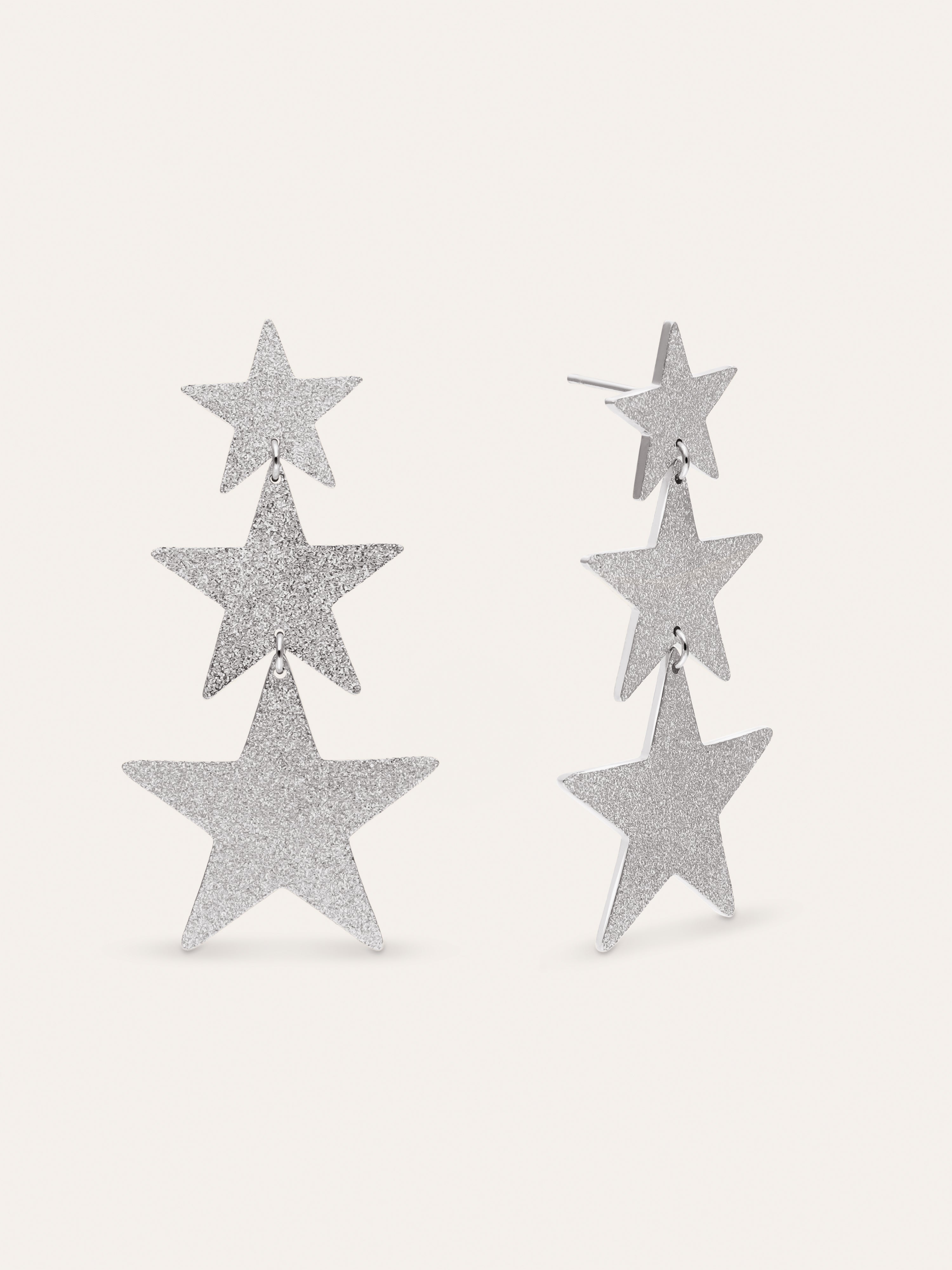 Pendientes Shinning Stars Acero