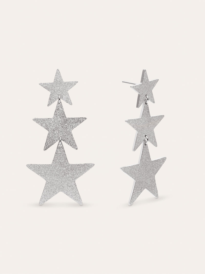 Boucles D'oreilles Shinning Stars Acier