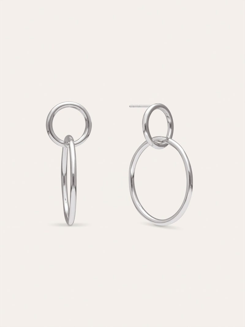 Boucles d'oreilles Sister Acier