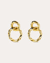 Pendientes Sister Twine Acero Baño Oro