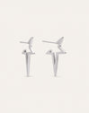 Pendientes Star Punk Acero