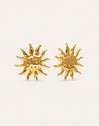 Boucles d'oreilles Sunna Acier Plaqué Or