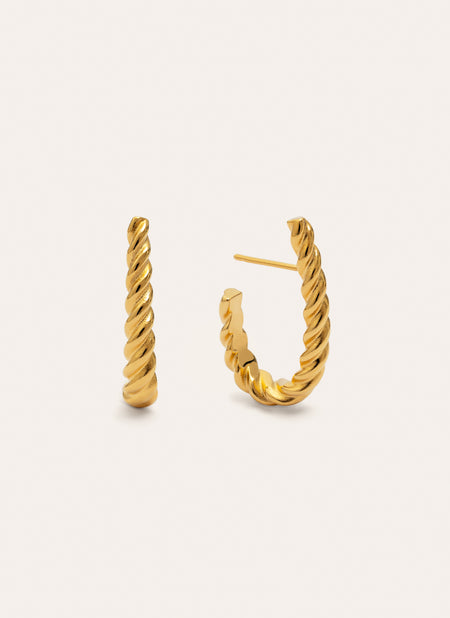 Tressia Gold Earrings 