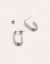 Triple Urban Stainless Steel Earrings