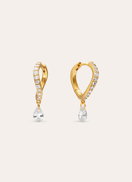Pendientes Victoria Baño Oro