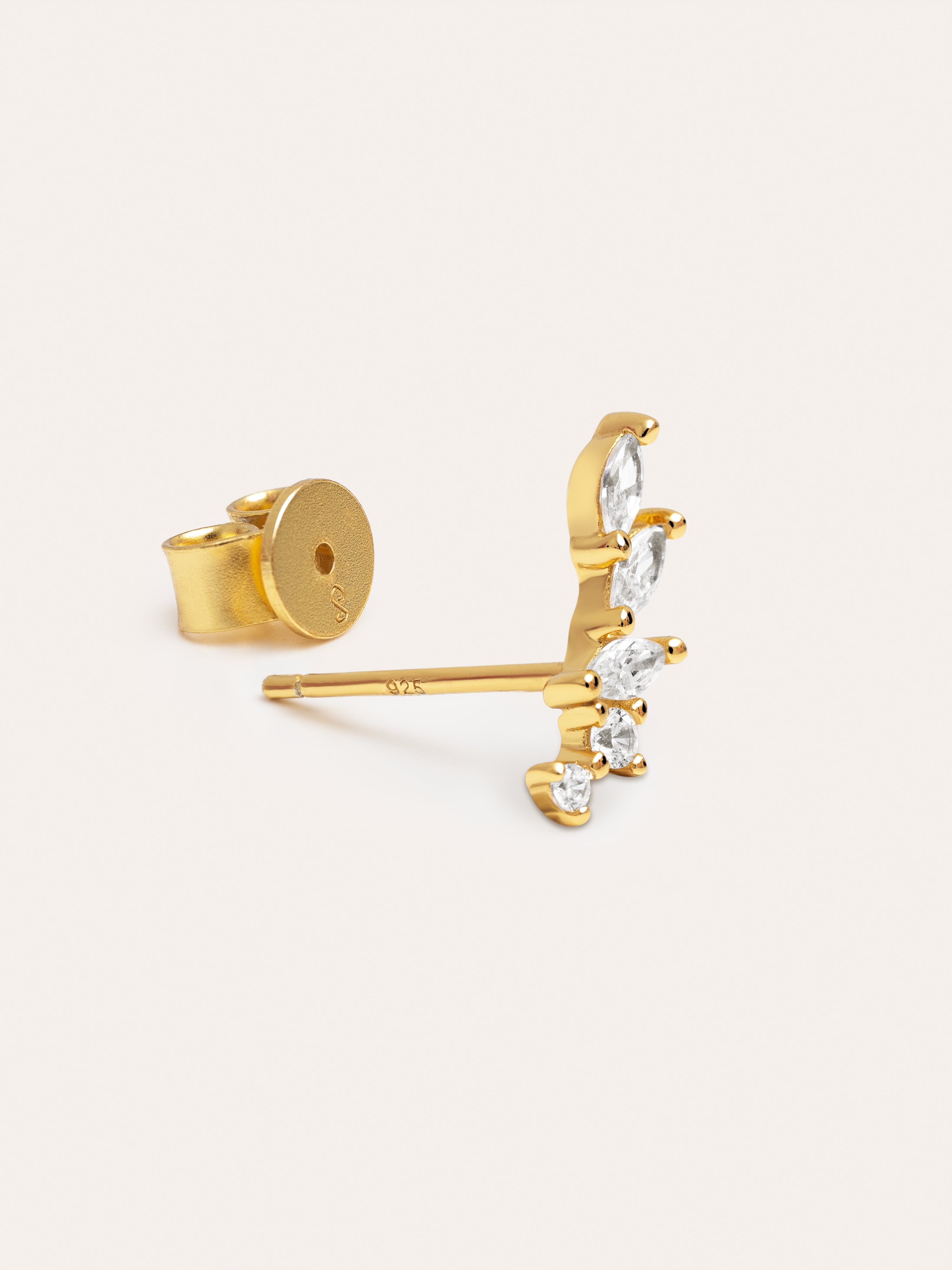 Angel Gold Single Earring 