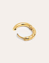 River S Stainless Steel Gold Single Earring