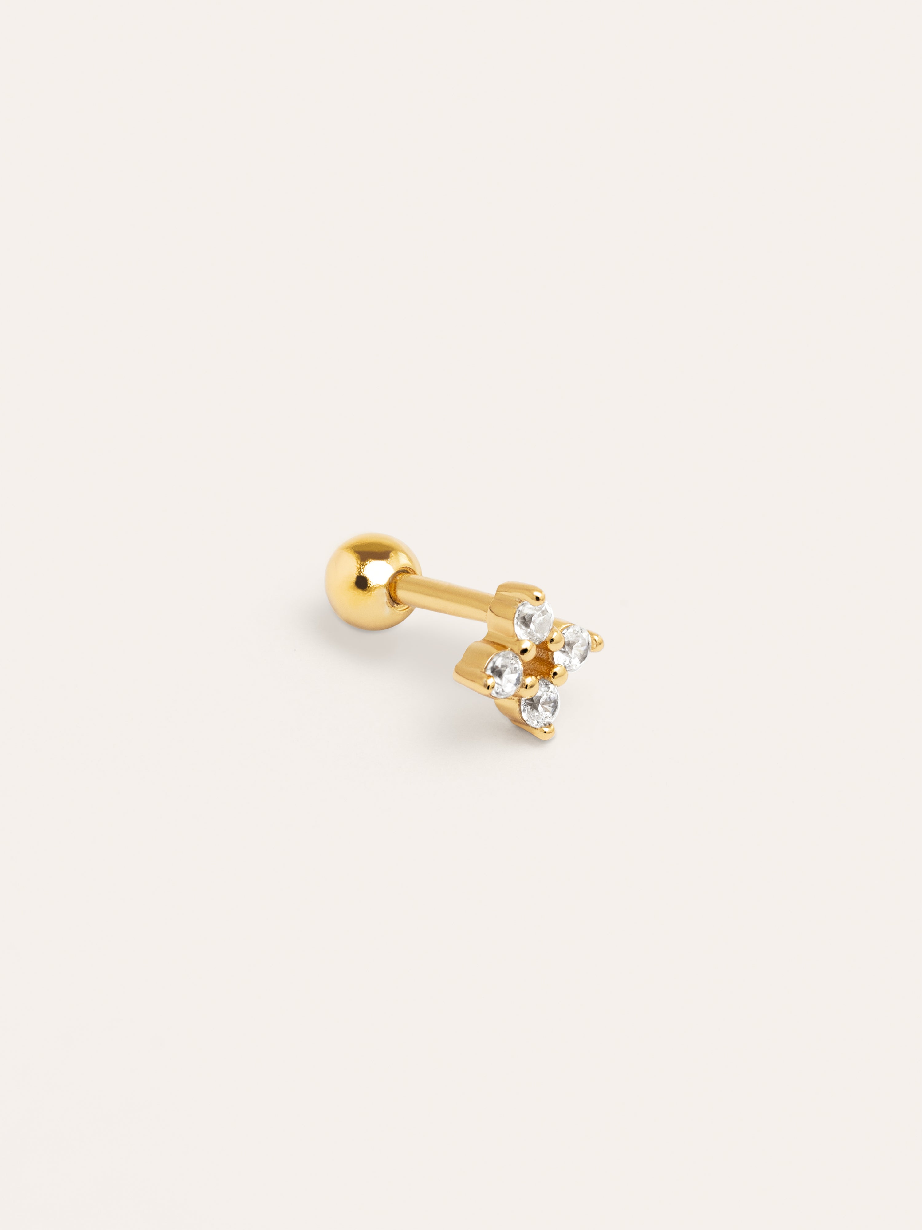 Astrela Gold Single Earring