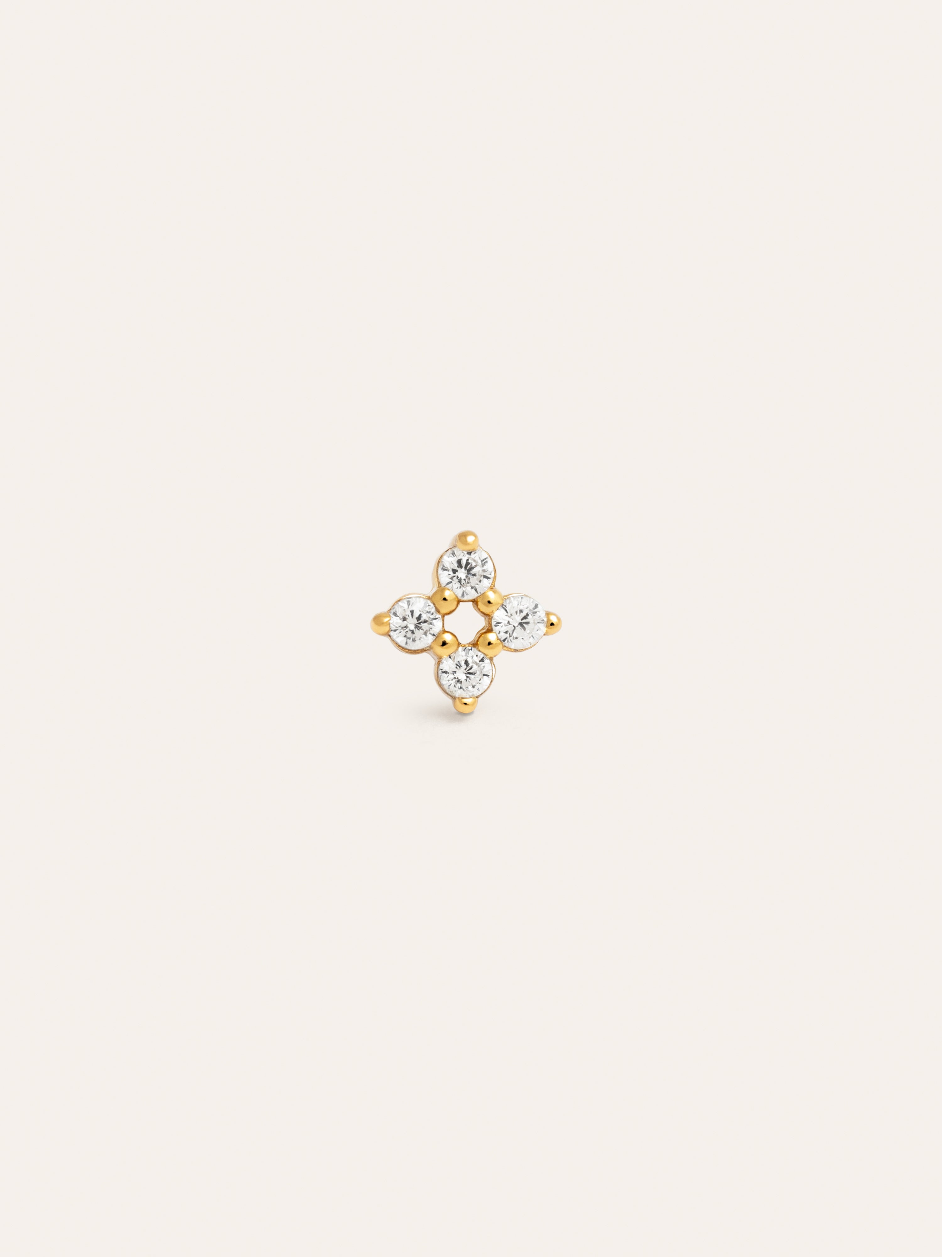 Astrela Gold Single Earring