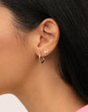 Celeste Gold Single Earring