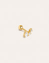 Celeste Gold Single Earring