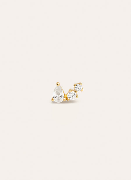 Celeste Gold Single Earring