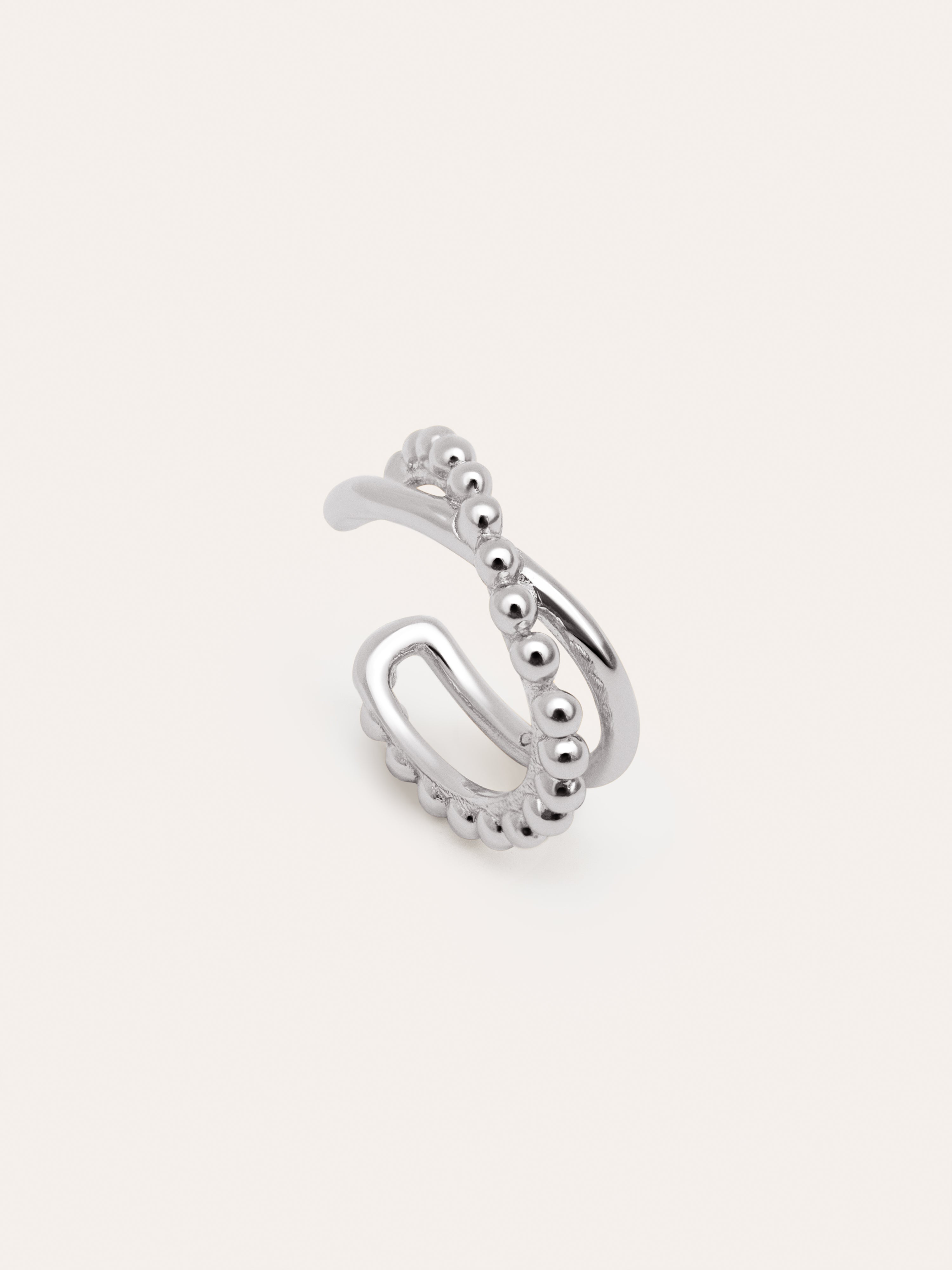 Ear Cuff Nina Einzelner Ohrring Silber 