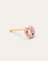 Doughnut Gold Single Earring